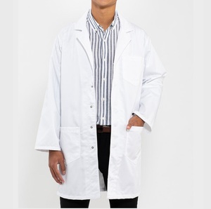 Tenues médicales tendance 2026, blouses de laboratoire en soie blanche sérigraphiées, ensembles de vêtements de travail pour hôpital, vêtements de travail pour médecins et infirmières, vente en gros - Product Image 3