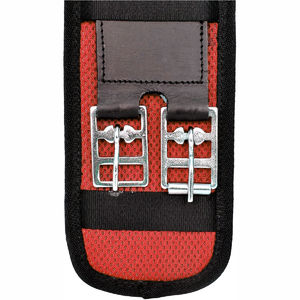 Selle de dressage western en cuir avec support pour cavalier en bois/plastique, siège profond, panneaux larges, rembourrage en laine, distribution de la pression - Product Image 6