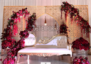 Idées uniques de photomaton de mariage avec des fabricants de panneaux en métal Vente chaude de cadres en métal élégants UKWestern Weddings DST Exportations - Product Image 4