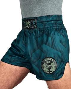 Impression numérique rétractable vêtements d'arts martiaux mixtes pour adultes coupe ajustée personnalisée MMA Muay Thai Shorts Kickboxing tronc d'arts martiaux - Product Image 6