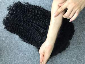 Tendance chaude perruque frontale cheveux bouclés 100% cheveux humains naturels pour les filles de cheveux humains vietnamiens - Product Image 4