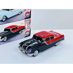 <b>Vintage</b> Car Bluetooth Speaker With LED Lights Portable Audio For Cell <b>Phone</b> Rechargeable Battery Full Range Sound - Product Image 1