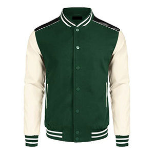 Veste de baseball Letterman pour hommes patchs en chenille personnalisés Vestes universitaires pour hommes Équipe universitaire Letterman Varsity Jacket - Product Image 5