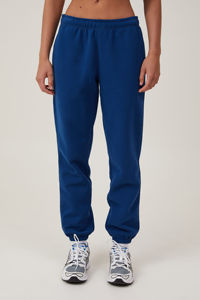 2025 Custom Winter <b>Women</b> Navy Blue Fleece Pants Sweatpants Workout <b>Trousers</b> Solid Thick Female Pockets <b>Running</b> Jogger Casual - Product Image 2