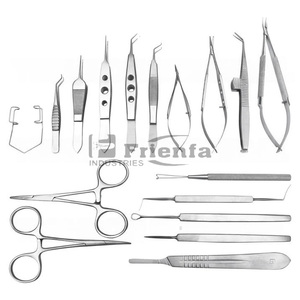 Juego de instrumentos de cirugía general mayor para venta en línea Juego de instrumentos quirúrgicos principales básicos de acero inoxidable - Product Image 1