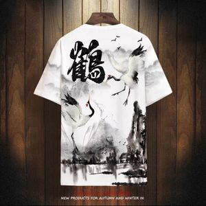 Camiseta de Manga Corta Unisex para Hombre, Marca Americana, 220g, Algodón Puro, Hombros Caídos, Color Sólido, Cuello Redondo, Estilo Moderno - Product Image 6