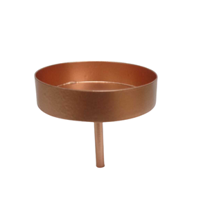 Ensemble décoratif classique de 3 bougeoirs en fer avec porte-bâton de couleur noir mat pour décor de table fait à la main en vrac - Product Image 3