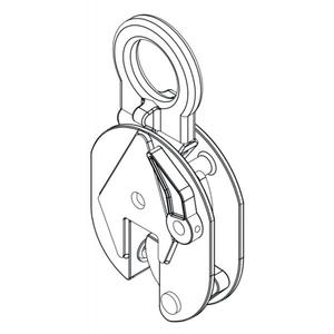 ตัวหนีบแผ่นเหล็กตาแบบ BETA-ROBUR สำหรับยกที่ปลอดภัย - Product Image 5