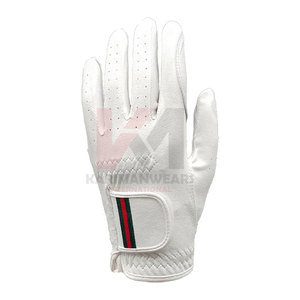 Gants de golf en cuir Cabretta pour hommes de haute qualité sport de qualité supérieure en cuir PU respirant anti-dérapant gant de golf durable hommes personnalisé - Product Image 1