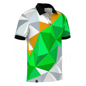 Sublimación de cuello con logotipo personalizado impreso para polos, camiseta de polo de golf de punto, precio competitivo, hecho en Pakistán, hombres y mujeres - Product Image 1