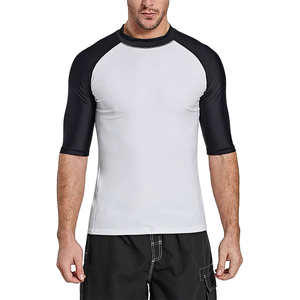 Chemise de compression MMA Rash Guard à manches longues avec logo personnalisable pour hommes, respirante, à séchage rapide, de haute qualité pour adultes - Product Image 1