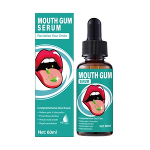 60ML Label pribadi kualitas tinggi tahan lama gusi Oral Cleansing Perawatan permen karet bantuan tetes mulut Serum gusi organik - Product Image 3