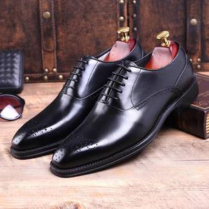 Zapatos de Negocios de Cuero Genuino con Suela Resistente al Desgaste y Plantilla Transpirable, Zapatos Formales para Hombre, Zapatos de Oficina - Product Image 4