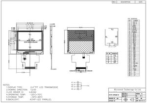 2.4'' inch TFT <strong>LCD</strong> Display panel with 320*240 high resolution MCU(<strong>Parallel</strong>) <strong>Interface</strong> support RTP touch panel - Product Image 4