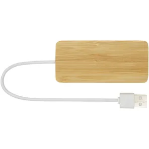 Tapas Bamboo USB Hub, Gadgets Promocionales Ecológicos - Product Image 5