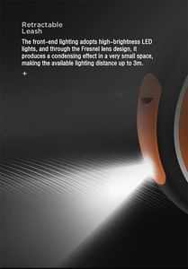 Correa para perros pequeños y medianos, versión Lite, correa retráctil, entrenamiento, correr, seguridad, correas para perros, cuerdas para perros pequeños y medianos - Product Image 5