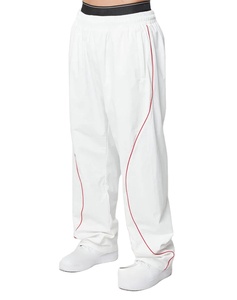 Custom Windbreaker Nylon <b>Jogger</b> Pants Wide Leg Men <b>Jogger</b> <b>Oversized</b> <b>Jogger</b> Pants Side Zipper Print Flare <b>Jogger</b> Pants Men 2027 - Product Image 1