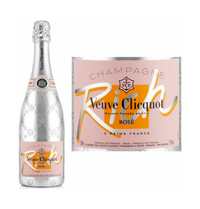 Venta al por mayor Veuve Clicquot Rich Rose Champagne 750ml Auténtico lujo francés Vino espumoso Venta a granel Ofertas baratas - Product Image 2