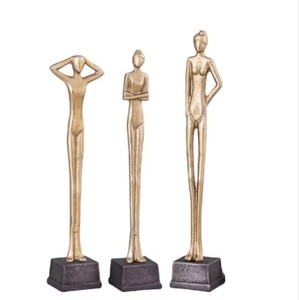 Cast Aluminium Sculpture Home Decoration Metal Statures Home Decorations Metal Brass Figurine Metal Crafts - Product Image 1