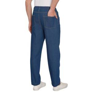 Primavera Verano Negro Azul Cargo Jeans hombres Streetwear Denim Jogger pantalones hombres Baggy Harem Jean pantalones de talla grande - Product Image 2