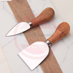 Juego de Cuchillos para Queso Profesional al por Mayor, Juego de 4 Cuchillos de Cocina para Queso con Mango de Madera, Gran Venta - Product Image 5