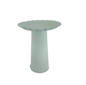 Venta caliente soporte de pastel de hierro lavado blanco acabado soporte de estilo moderno para cocina y Decoración de mesa hecha a mano - Product Image 1