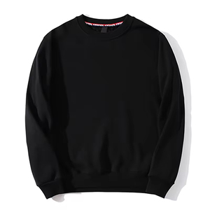 Nouveauté Sweat-shirt de jogging pour homme en coton respirant de haute qualité, écologique, personnalisé, couleur unie, automne - Product Image 2