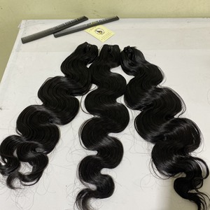 Extensiones de cabello humano 100% brasileño, pelo ondulado de Color Natural de alta calidad, muestra gratis - Product Image 3