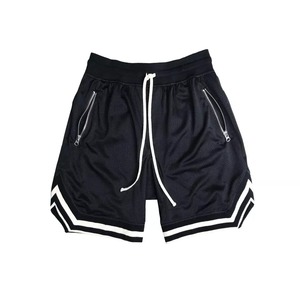 Pantalones cortos de malla de doble capa personalizados para hombres totalmente transpirables High Street 2024 Merch Streetwear ropa deportiva - Product Image 3