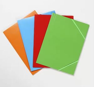 High Performance Orange Box <b>File</b> Paper Cover Quick Fold Custom Logo Option India Exporter - Product Image 3