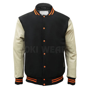 Coupe-vent pour l'extérieur Veste d'hiver Letterman pour homme Nouvelle arrivée Veste Letterman à manches longues pour homme - Product Image 4