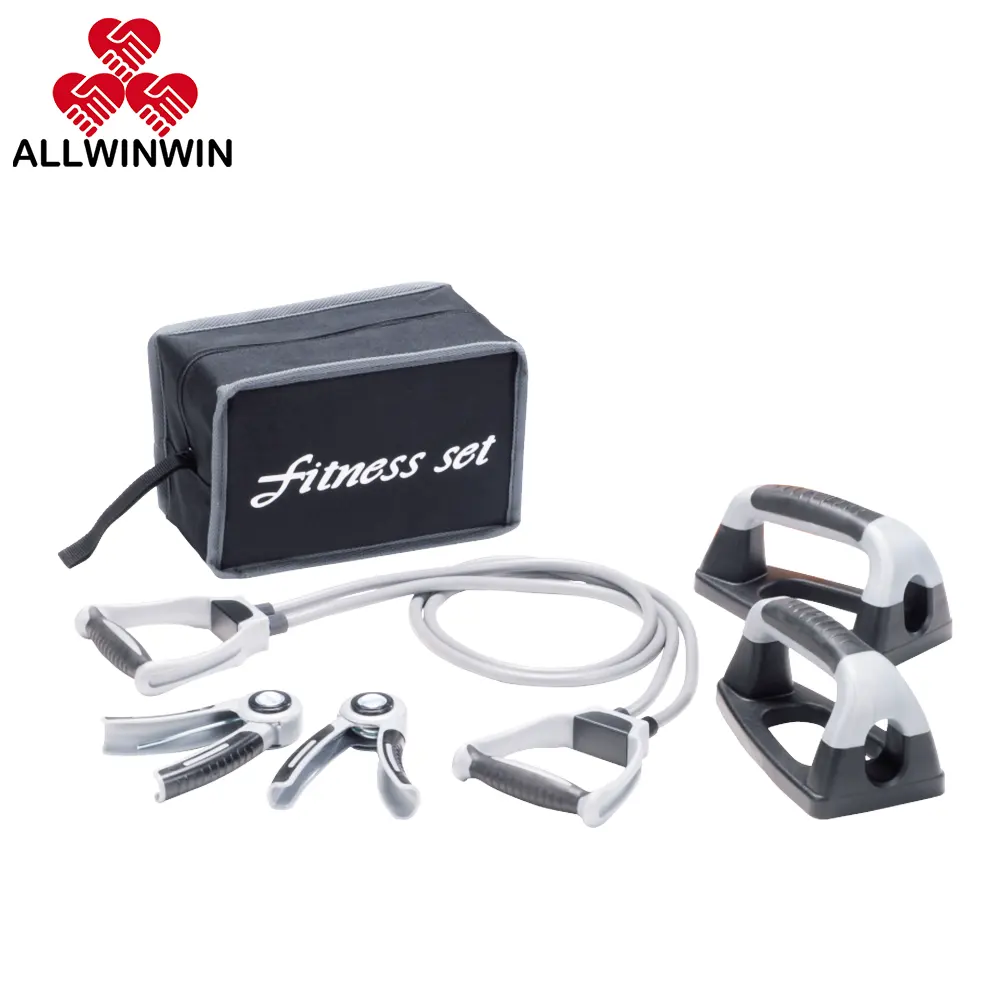 ALLWINWIN-Conjunto de Fitness FTS02, tubo de resistencia, Asa de mano, barra de realce, bolsa de transporte