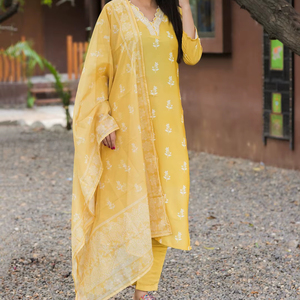 Traje Salwar de Rayón Pesado de Diseño Moderno, Estilo Indio-Pakistaní, Última Colección Exclusiva de Primera Calidad para Mujer, Ideal para Fiestas y Bodas - Product Image 1