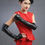 Gants longs en cuir de mouton véritable style vintage pour femme, noirs, sans doigts, pour la conduite et l'usage quotidien, doux et confortables - Product Image 3