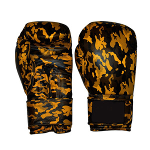 Nouveauté Gants de boxe en cuir synthétique personnalisés en gros 10oz 12oz 140z Gants d'entraînement professionnel et de combat - Product Image 1