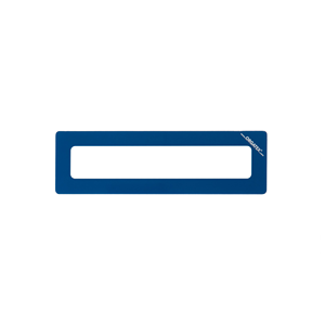 Finestra Magnetica per Intestazione DIN A4 Verticale / A5 Orizzontale, Blu, 10 pz. / Confezione - KAN-MWH-A4H-03 - Product Image 1