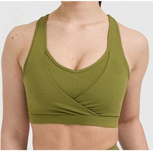 Nouvelle qualité supérieure dames soutien-gorge de sport dernière conception respirant Polyester Spandex Gym Fitness porter pour les femmes tenue décontracté - Product Image 4