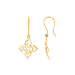 Boucles d'oreilles pendantes tendance pour femmes - Style Garden Delight - Product Image 3