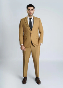 Costumes trois pièces formels sur mesure pour hommes de bonne qualité, vente en gros de costumes d'affaires pour hommes, veste et pantalon, costumes de mariage pour hommes - Product Image 6
