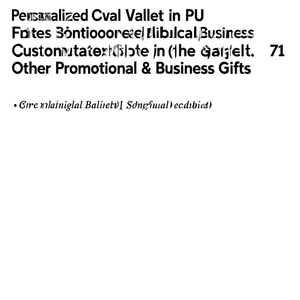Portafoglio Ovale Personalizzato in PU, Regali Promozionali e Aziendali, Gadget Personalizzabili - Product Image 3
