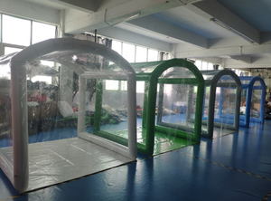 Simulador de Golf Inflable, Recinto de Práctica Portátil para Interiores y Exteriores de 13x10 Pies, Jaula de Práctica de PVC Impermeable, Tamaño Personalizado - Product Image 3