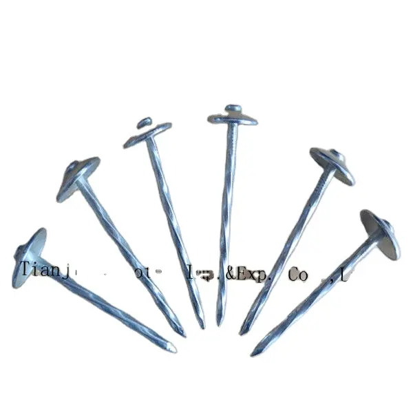 low price roofing nail / roofing nails with plastic washers