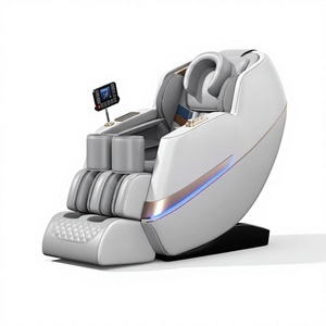 COMFORA Luxury 4D <b>Zero</b> <b>Gravity</b> Full Body Smart Handheld Massage Device 188 AI Voice Control SL Track Recline PU Leather - Product Image 1