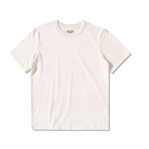 T-shirt Homme 100% Coton de Luxe 220g Personnalisable avec Logo Col Rond Vente en Gros Fournisseur en Vrac Respirant Tricoté Uni Surdimensionné - Product Image 4