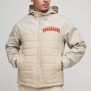 Veste matelassée oversize de haute qualité avec fermeture éclair, color block, coupe-vent et imperméable, légère, pour un usage décontracté - Product Image 4