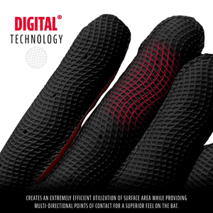 Gants de baseball et de softball professionnels en cuir KIP pour l'entraînement de baseball et de tee-ball MLB Grow Pro Franklin Sports, vente en gros en ligne - Product Image 2