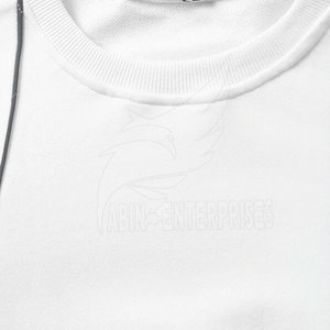 Sweat-shirt personnalisé pour homme en coton et polyester à col rond avec logo personnalisé et qualité supérieure - Product Image 3