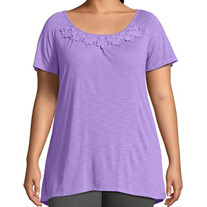 T-shirt pour femmes, vêtements de sport à la mode, bas prix quantité minimale de commande moins cher, respirant, séchage rapide, slim fit, le plus populaire, 100% coton - Product Image 4