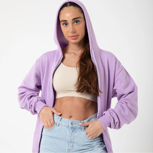 Sudadera con Capucha Unisex de Corte Regular y Cierre Completo, 100% Algodón, Cómoda y Elegante para Descansar, Atuendos Casuales, Actividades al Aire Libre en Invierno - Product Image 4