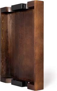 Bandejas decorativas con incrustaciones de hueso respetuosas con el medio ambiente Bandejas de desayuno de postre para fiestas y bodas Disponibles a precio mayorista de La India - Product Image 4